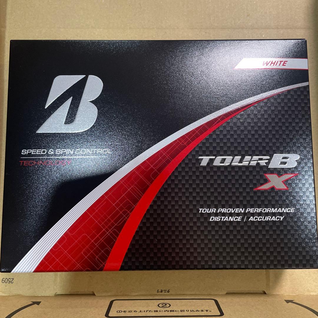 Bridgestone TOUR B X ゴルフボール ホワイト 18個