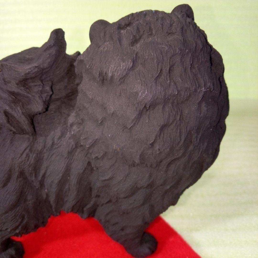 ポメラニアン　黒　ブラック　ブラックポメラニアン　レア　フィギュア