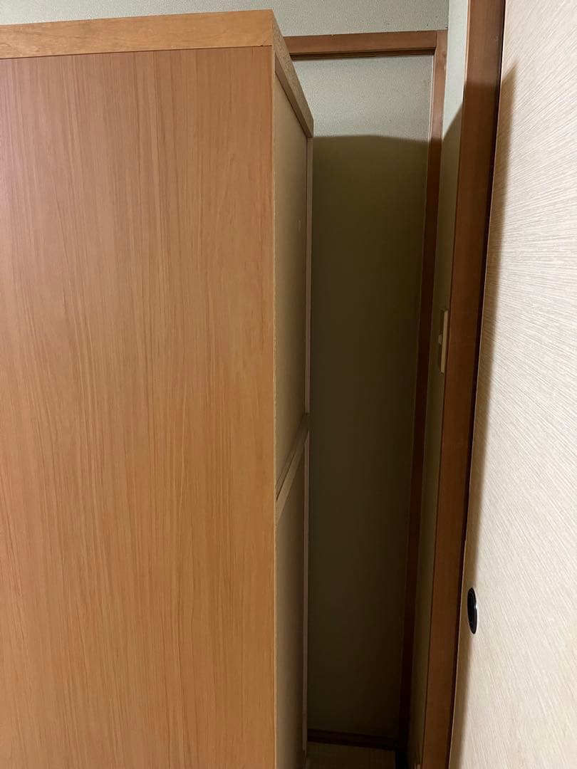 日本製　2枚扉　タンス