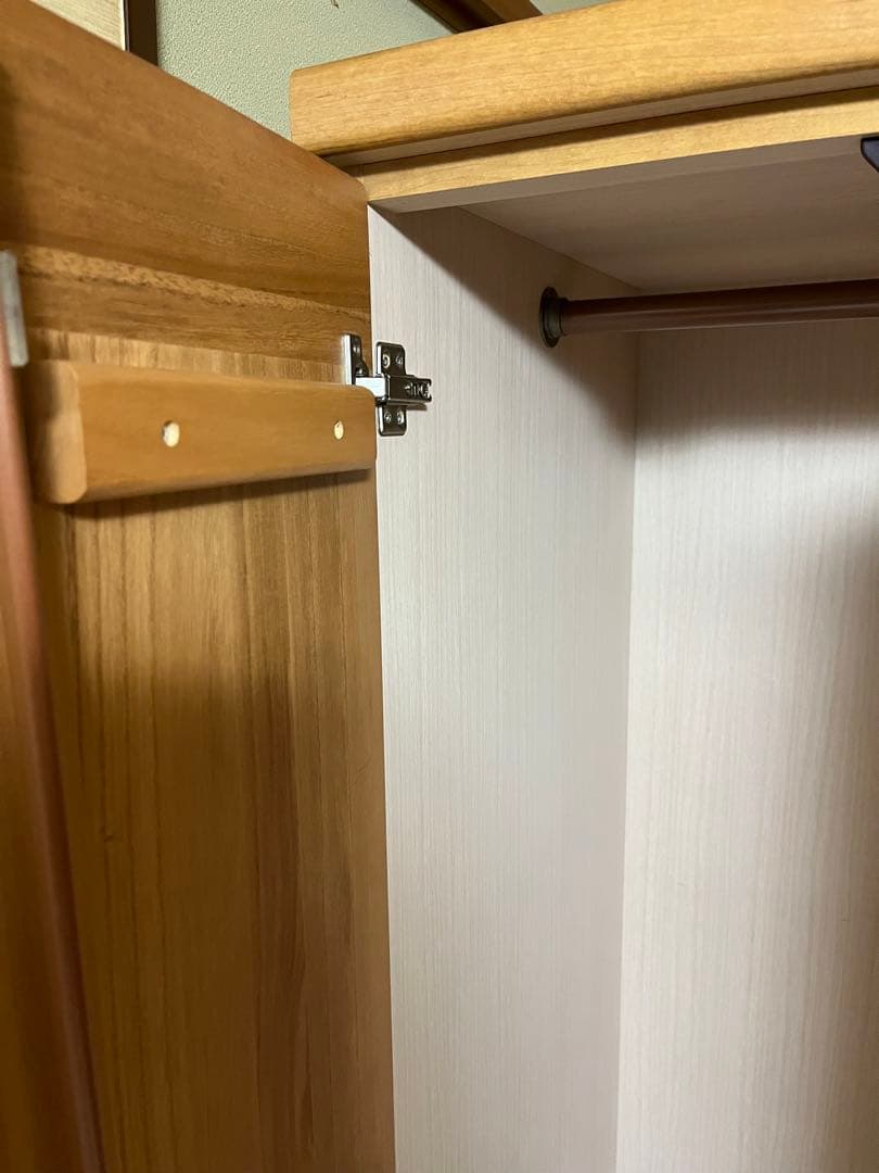 日本製　2枚扉　タンス