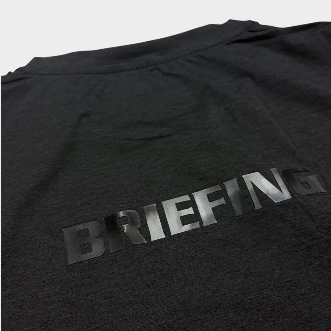 美品 BRIEFING CARVICO 3D PRINT BASIC TEE L