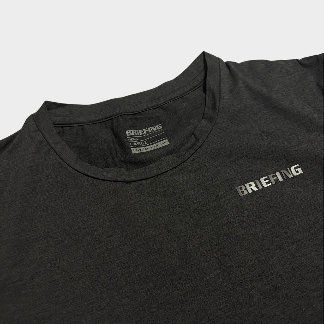 美品 BRIEFING CARVICO 3D PRINT BASIC TEE L