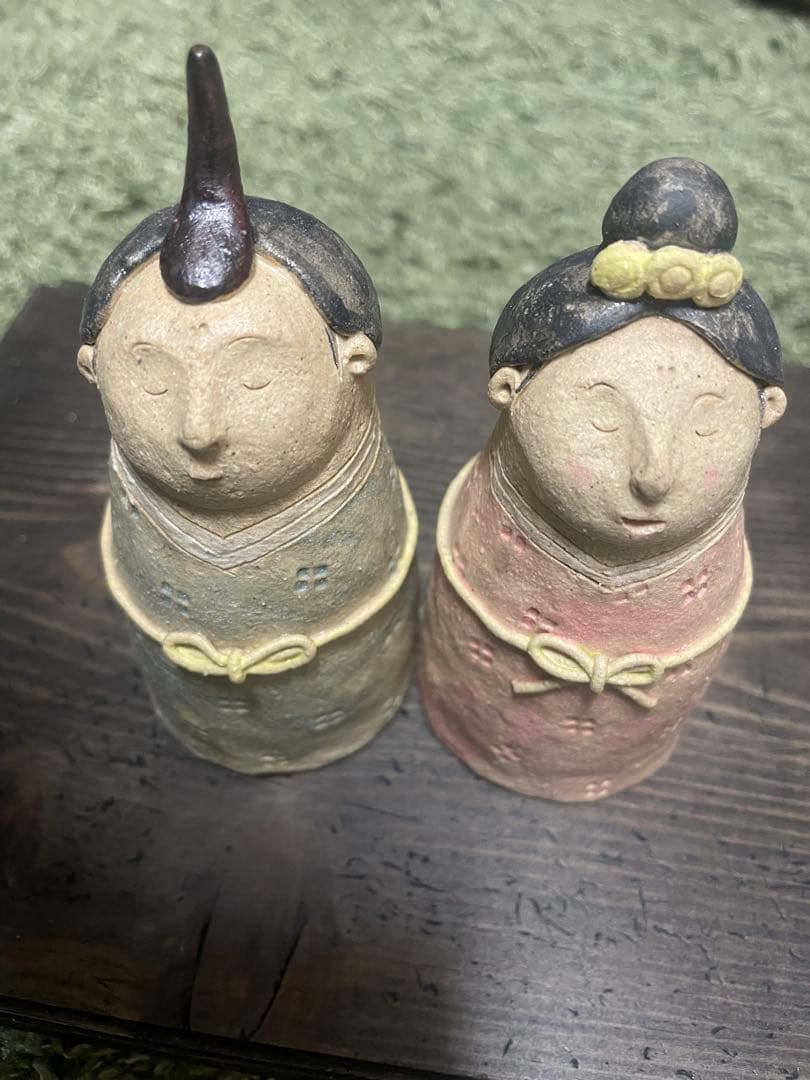 大野素子　雛人形　ペア　ひな祭り