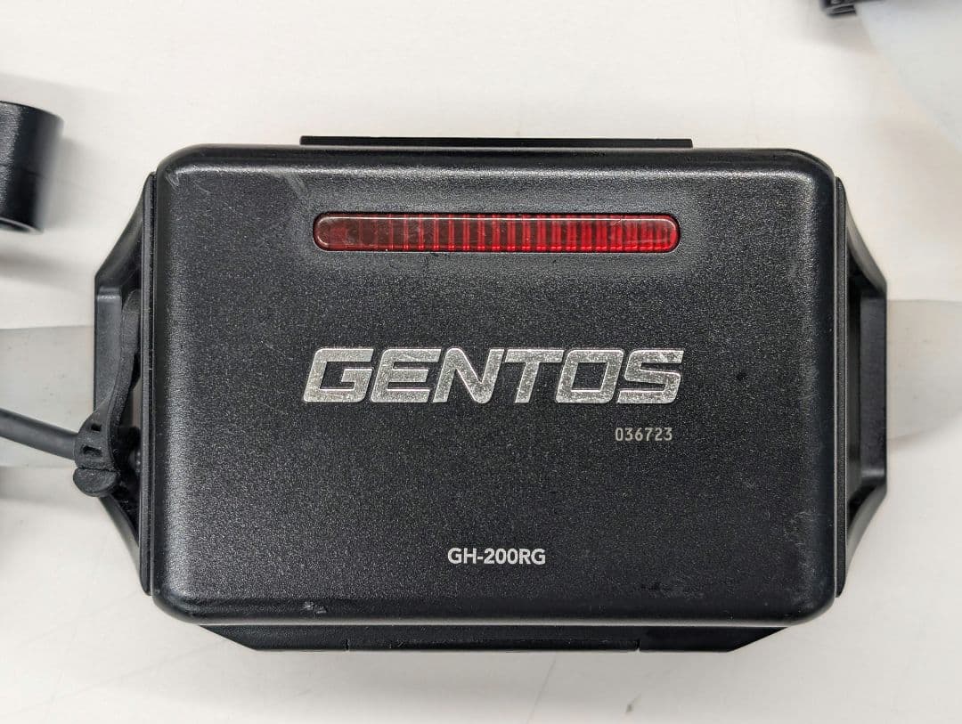 GENTOS 充電式ヘッドランプ 高輝度LED(GH-200RG)
