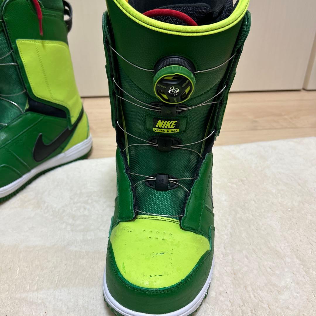 Nike スノーボードブーツ グリーン/イエロー