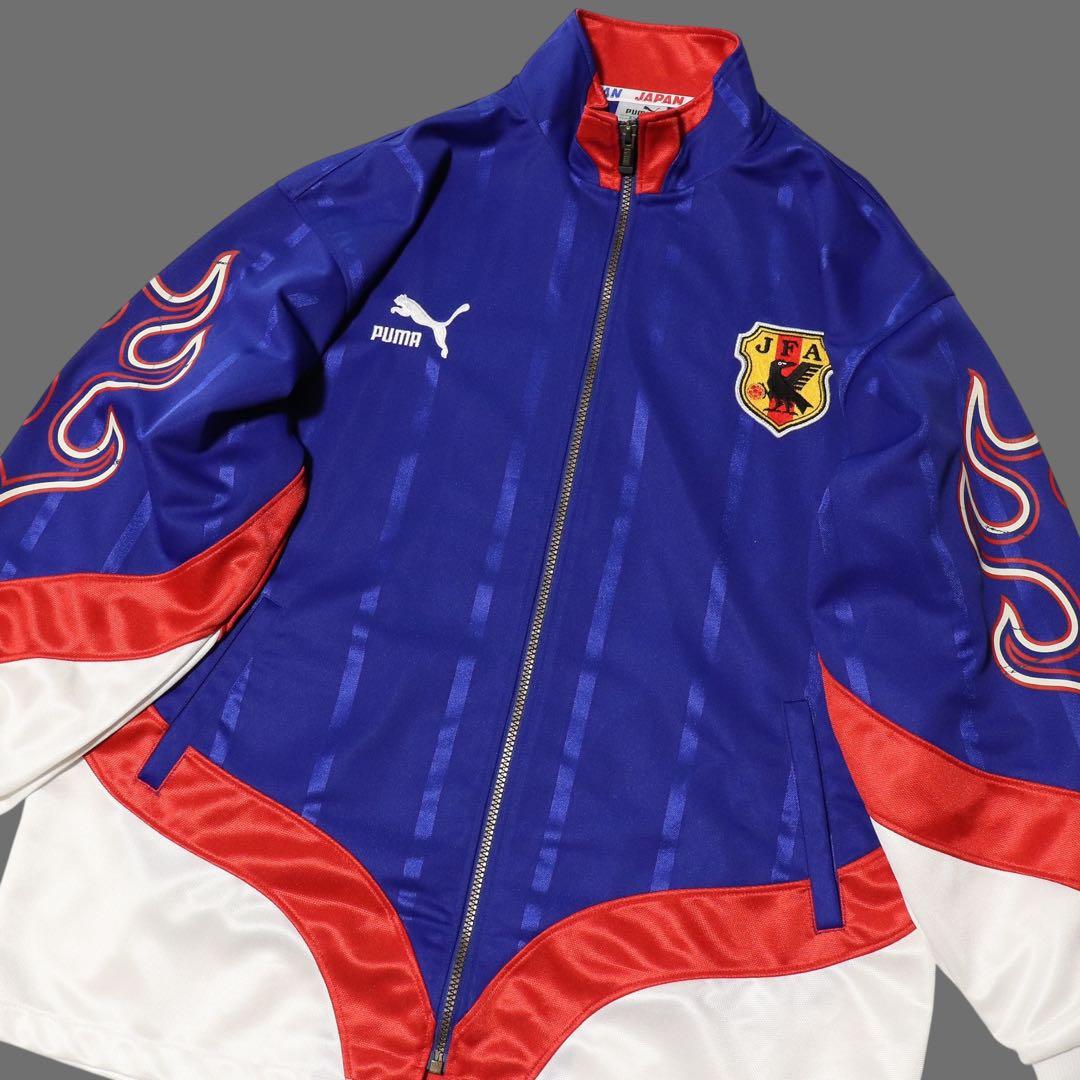PUMA★98年★日本代表★炎トラックジャケット ジャージ★ユニフォーム★90s