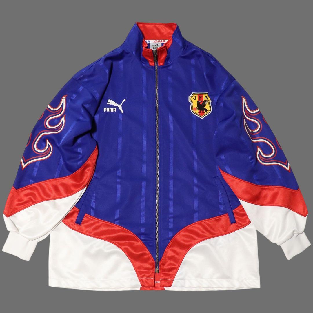 PUMA★98年★日本代表★炎トラックジャケット ジャージ★ユニフォーム★90s