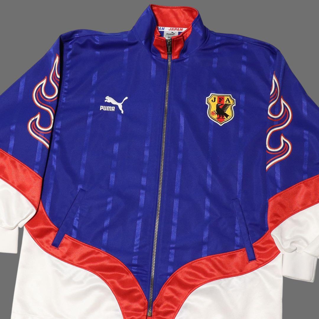 PUMA★98年★日本代表★炎トラックジャケット ジャージ★ユニフォーム★90s