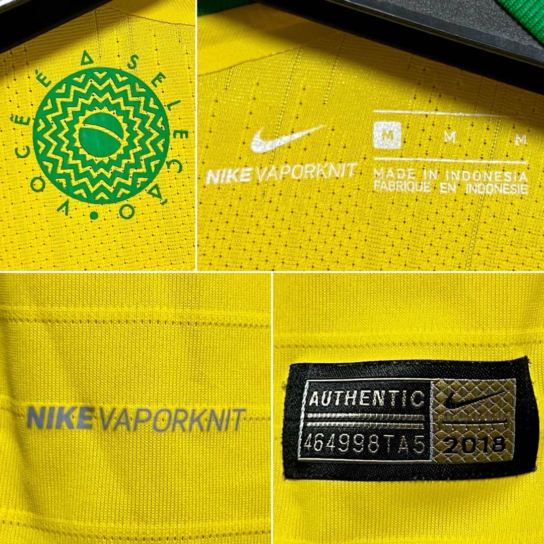 【美品！】2018ロシアW杯 ブラジル代表♯10ネイマール 【Mサイズ】選手仕様