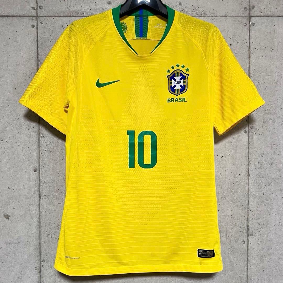 【美品！】2018ロシアW杯 ブラジル代表♯10ネイマール 【Mサイズ】選手仕様
