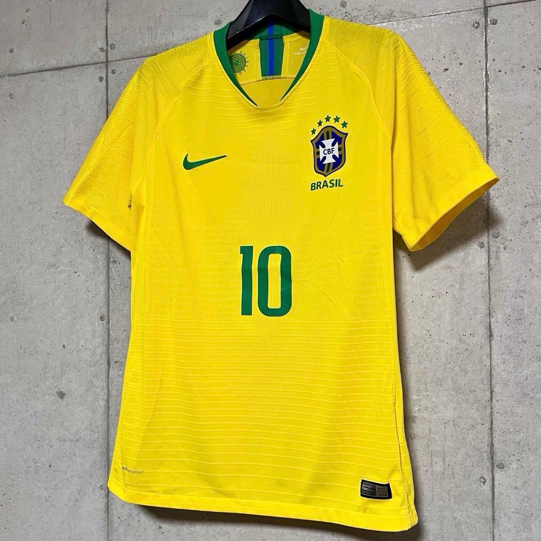 【美品！】2018ロシアW杯 ブラジル代表♯10ネイマール 【Mサイズ】選手仕様