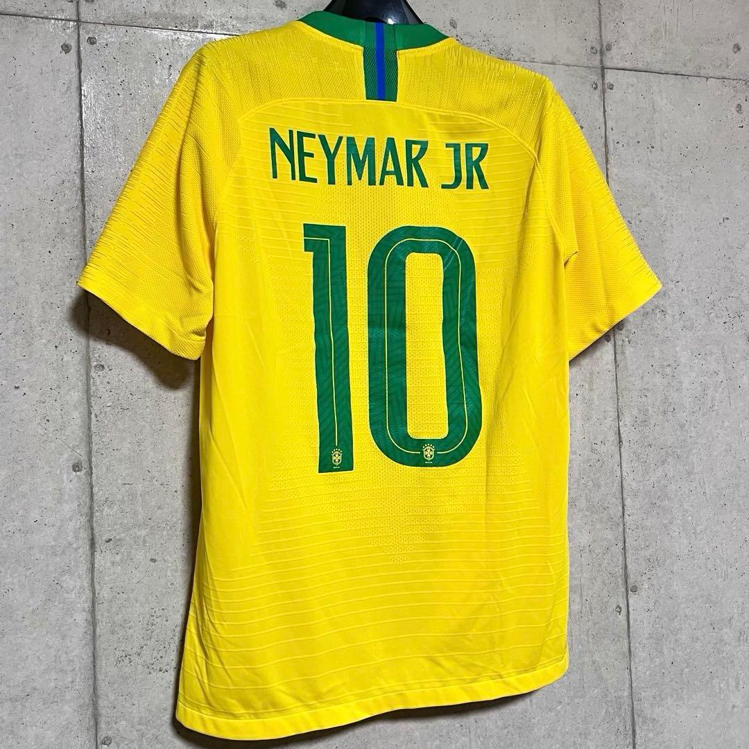 【美品！】2018ロシアW杯 ブラジル代表♯10ネイマール 【Mサイズ】選手仕様
