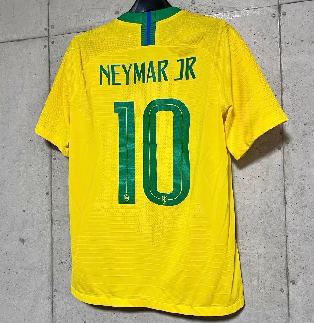 【美品！】2018ロシアW杯 ブラジル代表♯10ネイマール 【Mサイズ】選手仕様