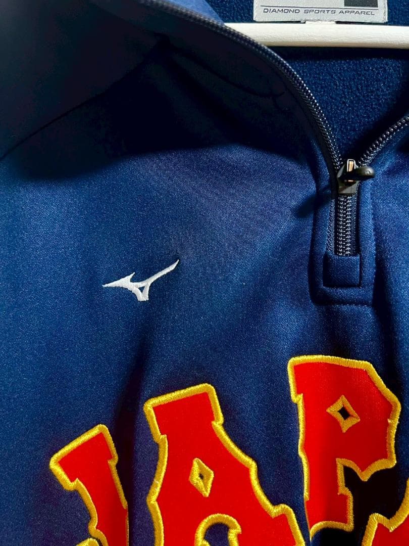 【くぼくぼ】美品 Mizuno ミズノ WBC 侍JAPAN パーカー