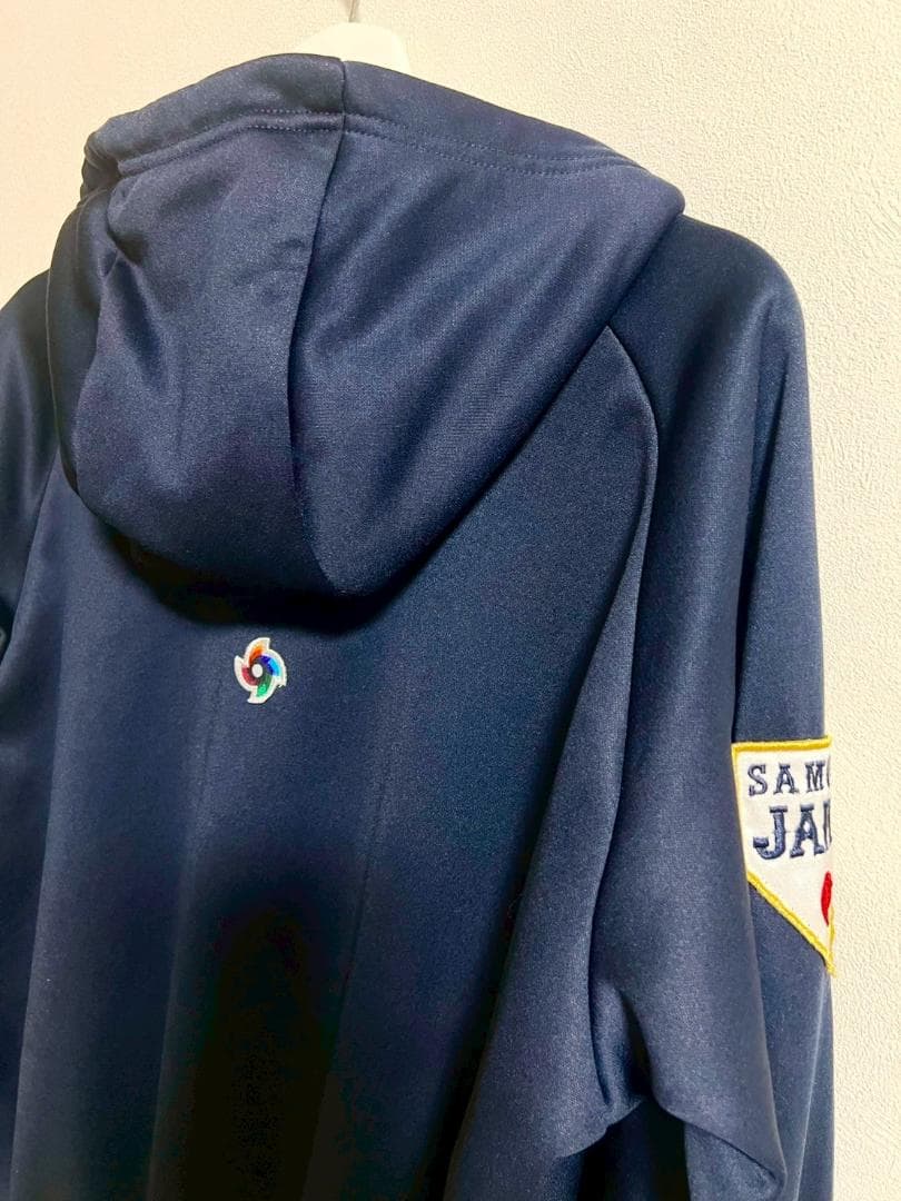 【くぼくぼ】美品 Mizuno ミズノ WBC 侍JAPAN パーカー