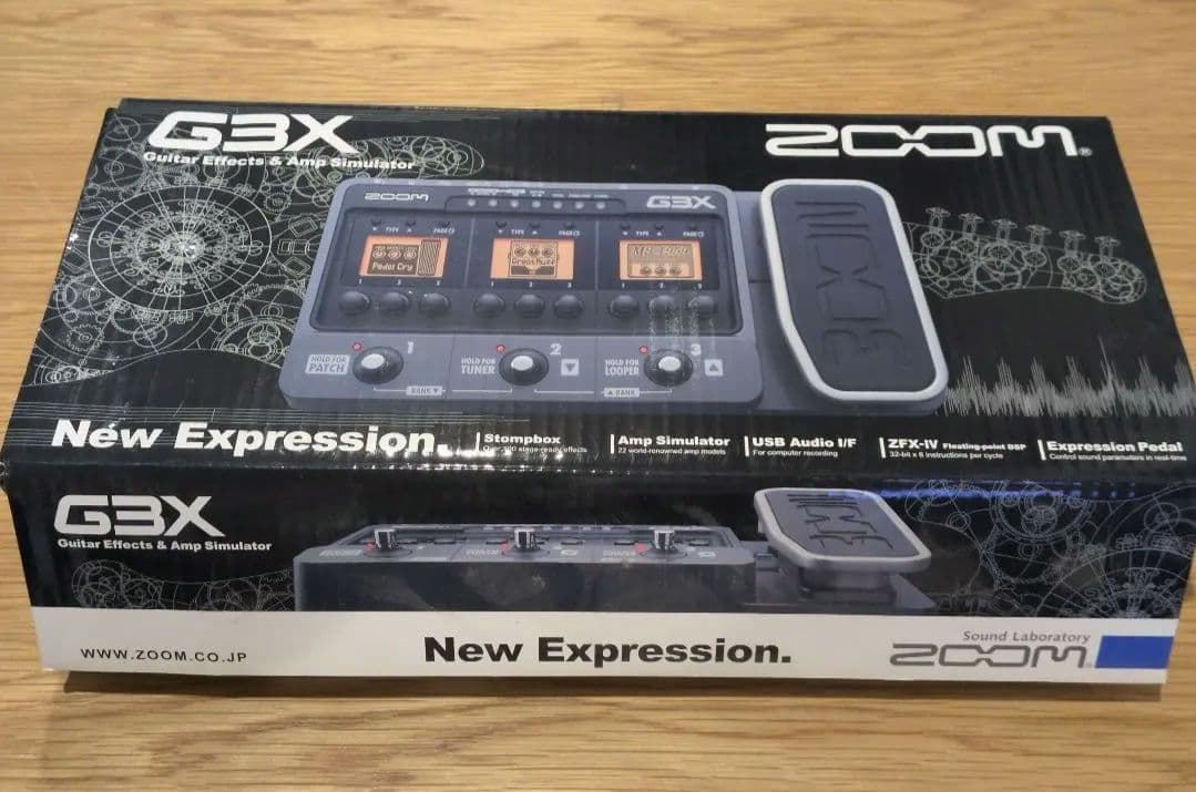 Zoom G3X ギターエフェクター
