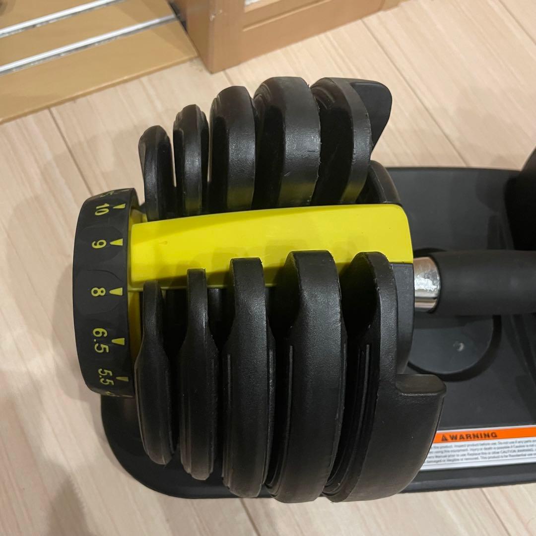 ク*ー様 可変式ダンベル 24kg 1個