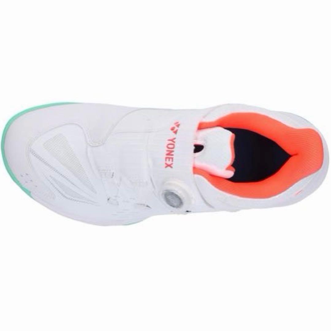 YONEX バドミントンシューズ パワークッション ダイヤル 23cm 白