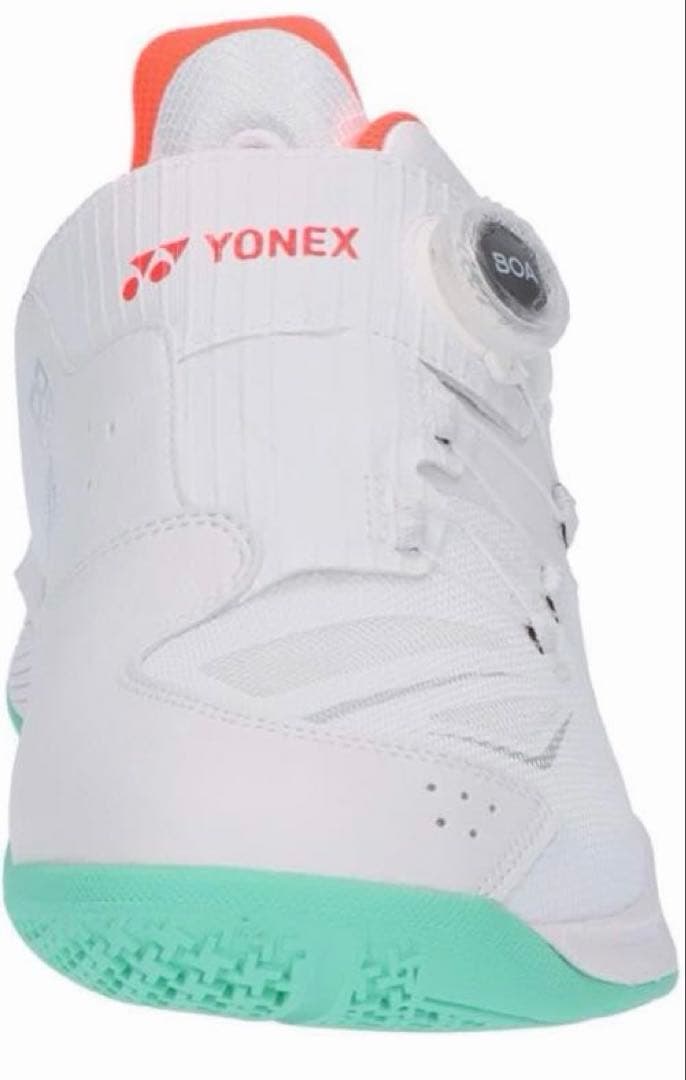 YONEX バドミントンシューズ パワークッション ダイヤル 23cm 白