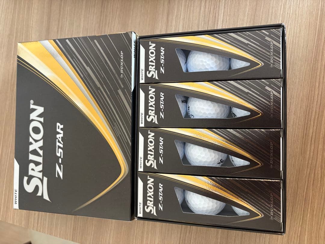 2025Srixon Z-STAR ホワイト ゴルフボール 12個