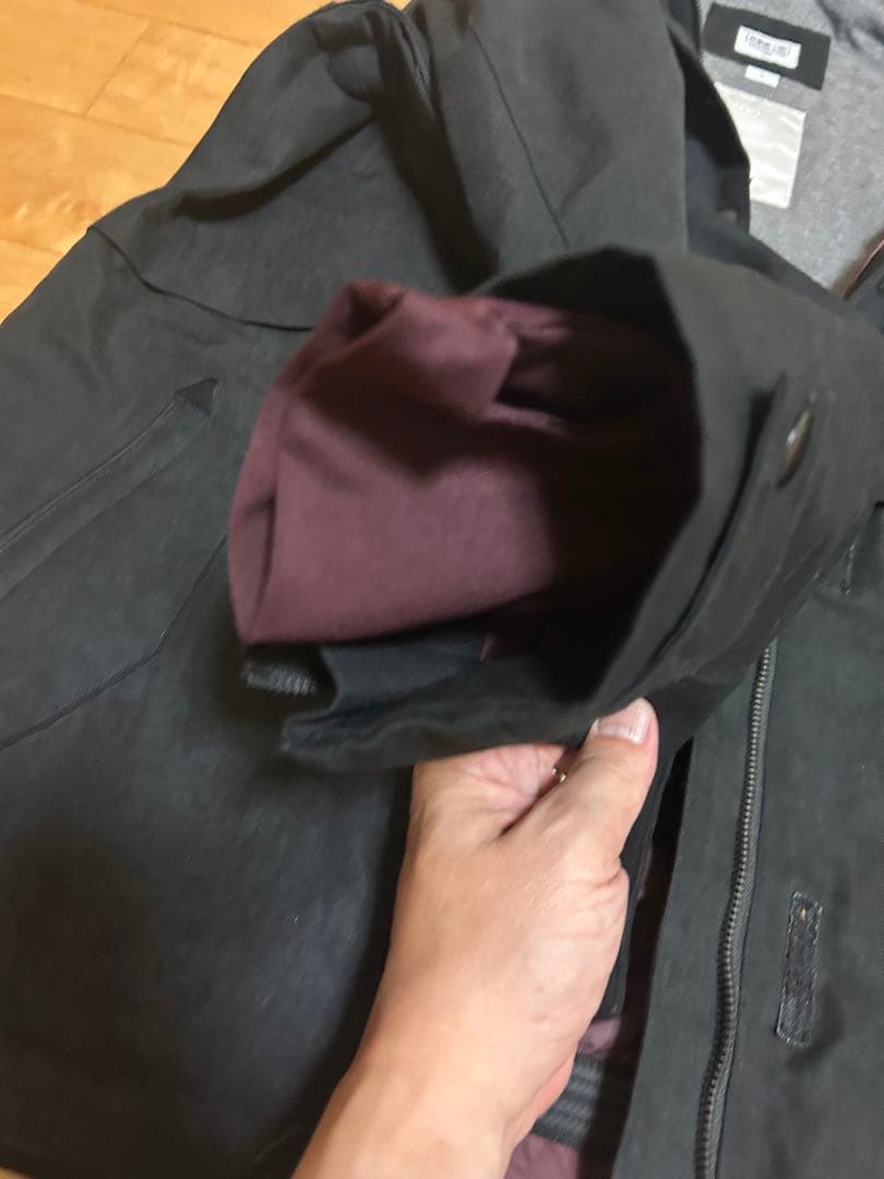 【中古品】スノボウェア　上下セットRIDE、VOLCOM レディース