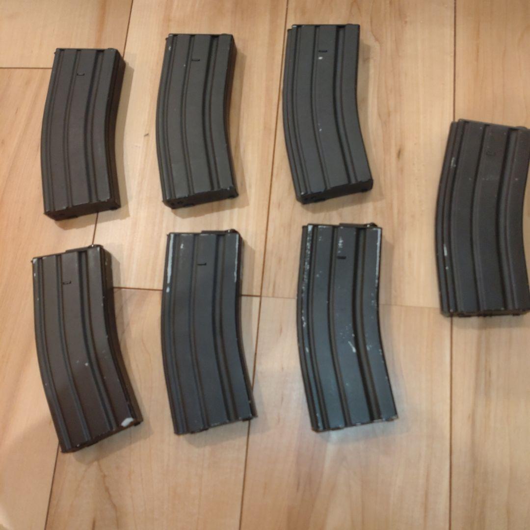 東京マルイ　M16 M4　純正ノーマルマガジン6個 多弾倉マガジン1個