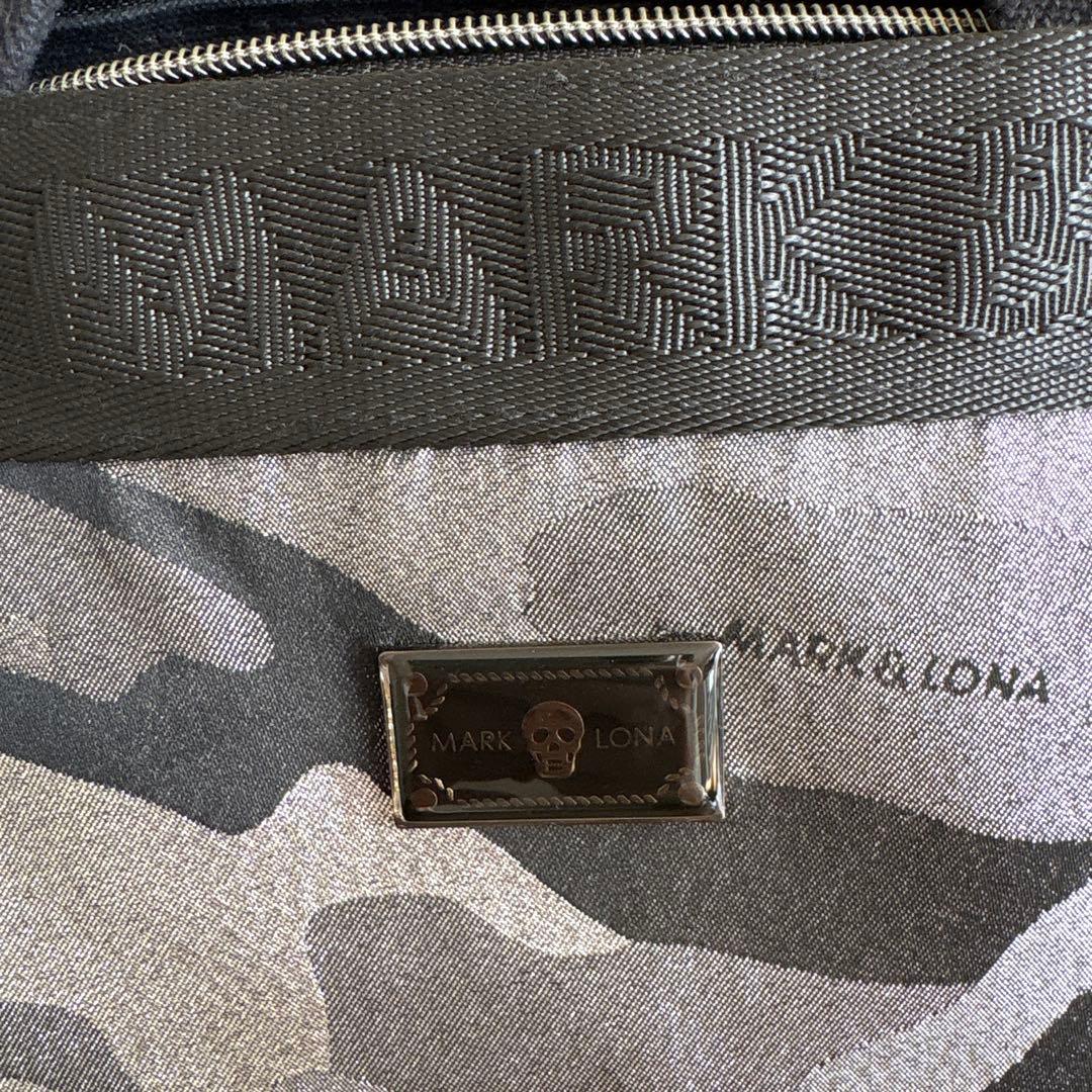 MARCIOLONA カモフラ柄バッグ