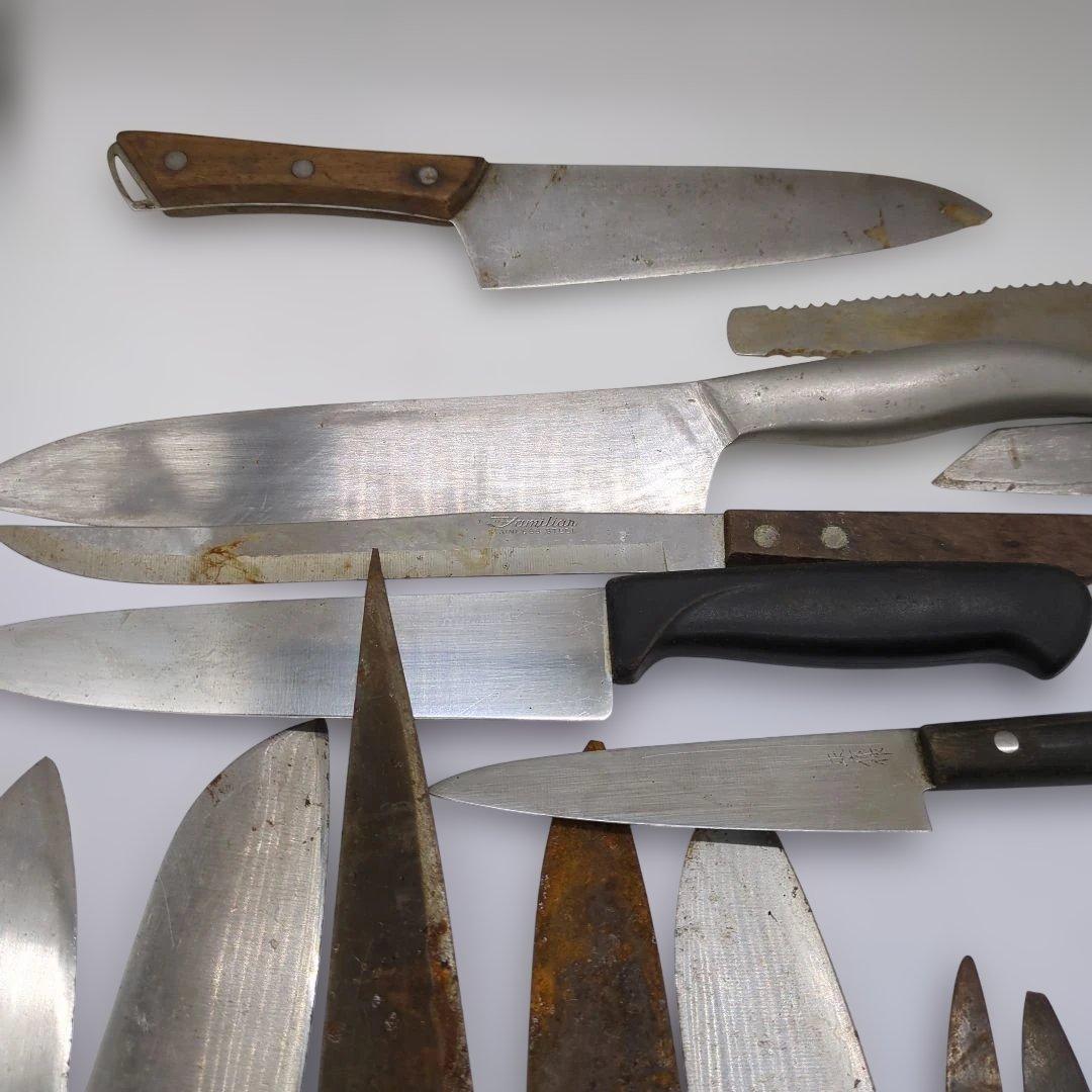 包丁セット 　包丁まとめ売り　業者向け　中古　使用感あり