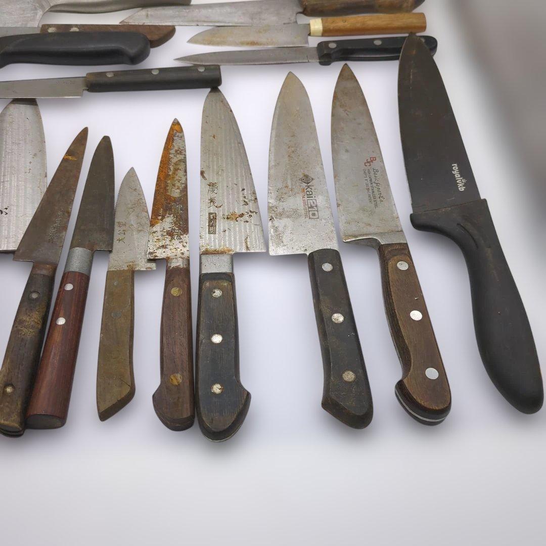 包丁セット 　包丁まとめ売り　業者向け　中古　使用感あり