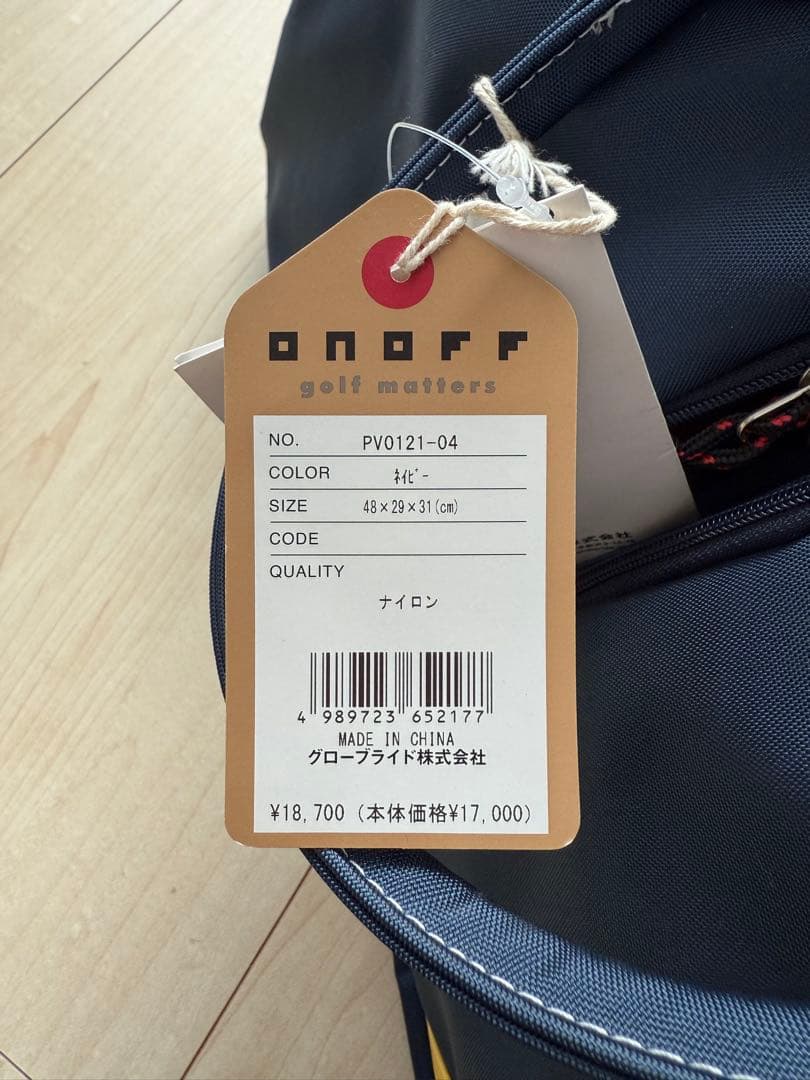ONOFF ゴルフボストンバッグ