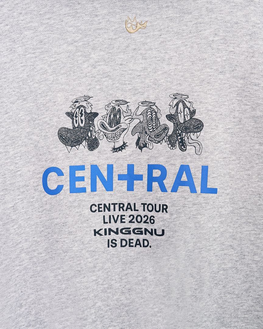kingGnu Cen+ral パーカー グレー Ｌサイズ