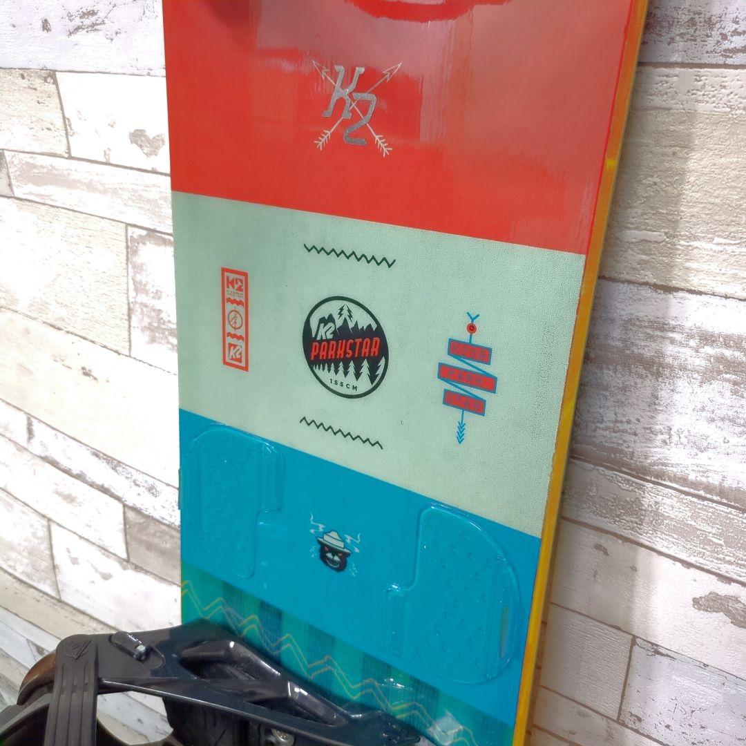 K2 PARKSTAR 155cm K2 SONIC スノーボード 2点セット