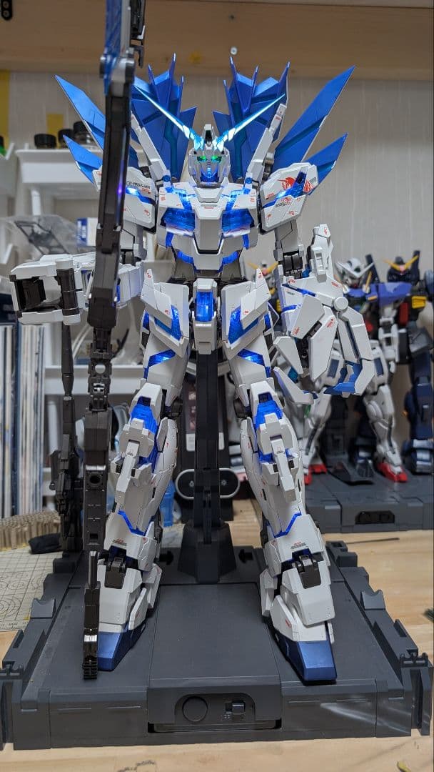 PG ユニコーンガンダム　ペルフェクビリティ　組立て済