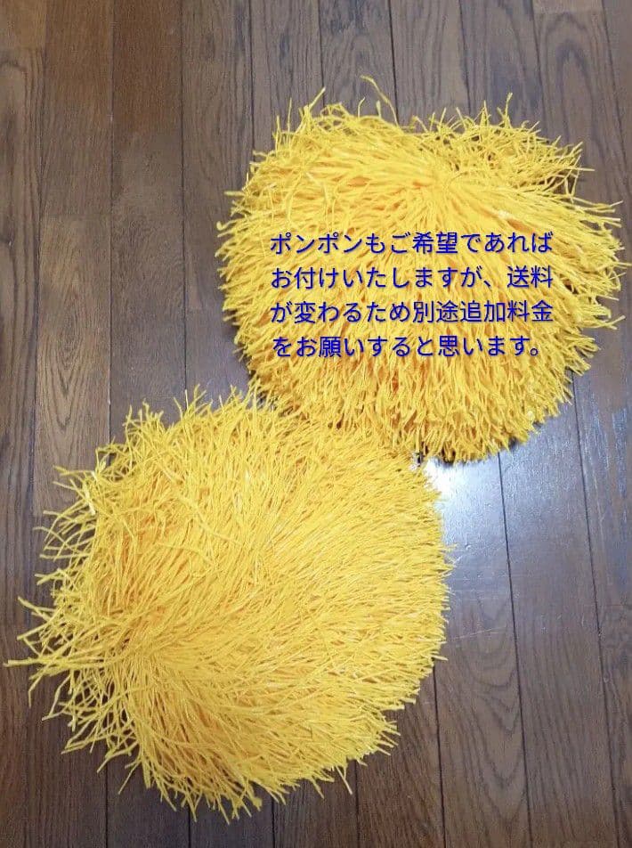 甲子園出場高校チアリーディングユニフォーム（スパッツ、リボン、グローブなど）チア