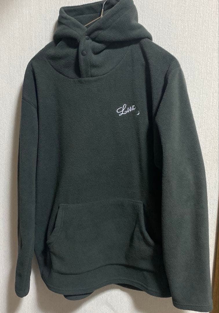 美品 LUZeSOMBRA スムース フリースパーカー プルオーバーパーカー