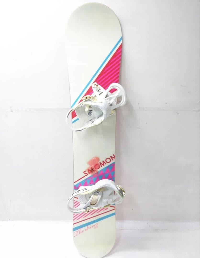 ジャンク品　スノボ板Salomon 145cm スノーボード　ブーツ24.5cm