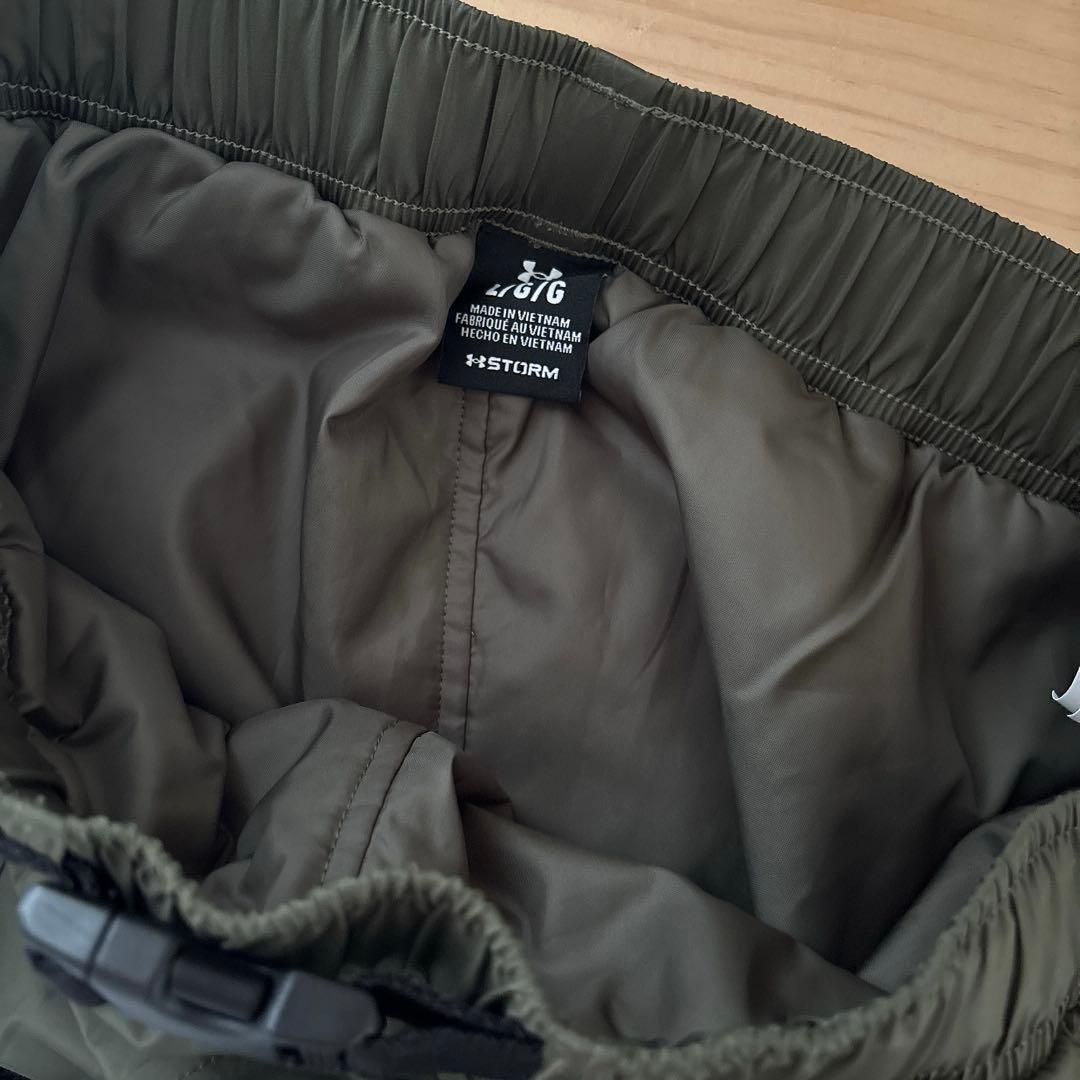 新品 アンダーアーマーUAインサレーテッド パンツ ナイロン トレーニング L