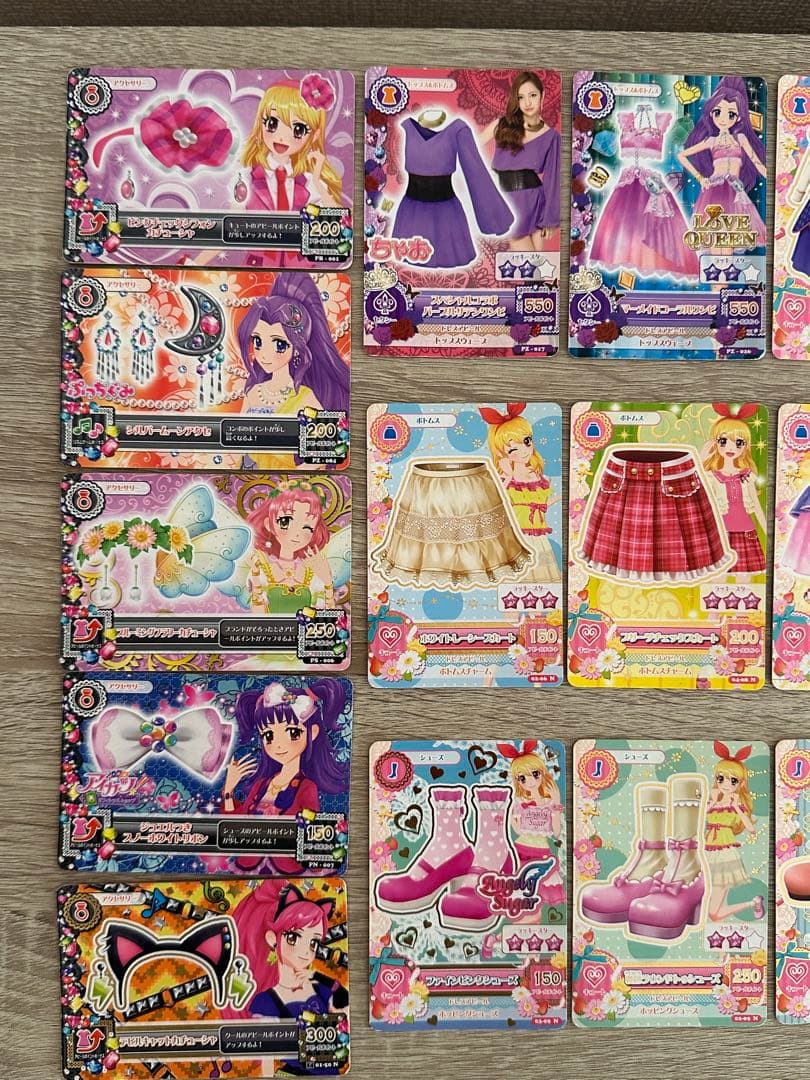 アイカツカード　セット　バラ