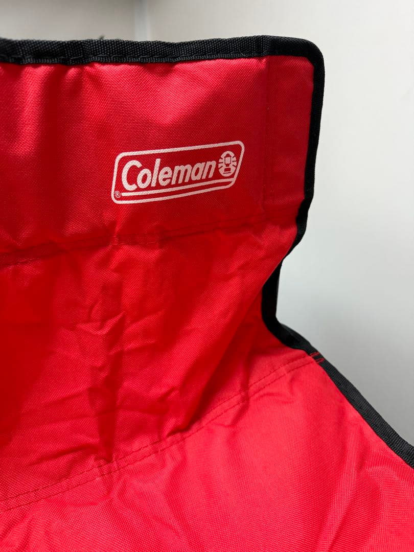 Coleman アウトドアチェア 4脚セット レッド