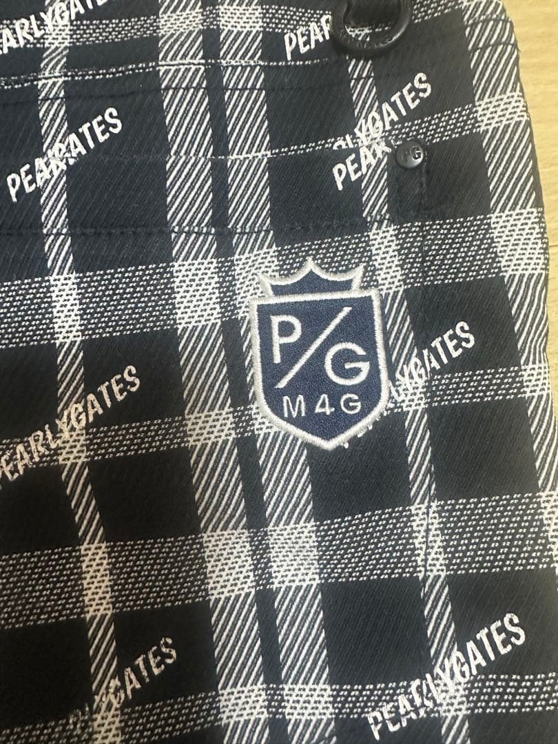 PEARLY GATES 美品チェック柄 ゴルフパンツ6