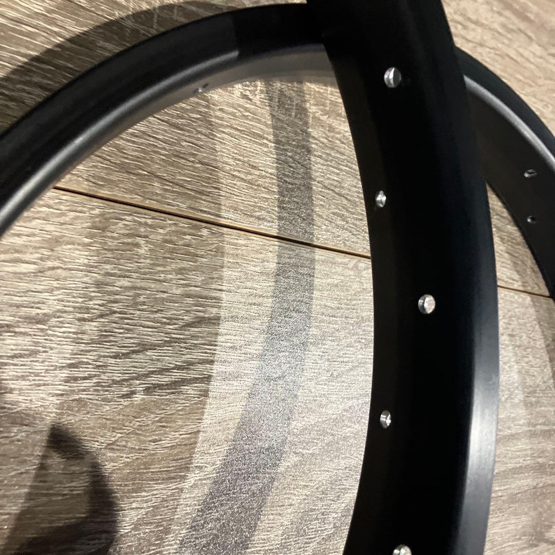 TNB RIM 18 inch 2本 BMX ブラック ダブルウォールリム