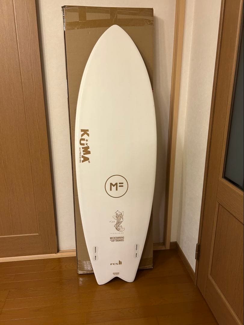 美品ミックファニング クマフィッシュMFソフトボード 5'6セット