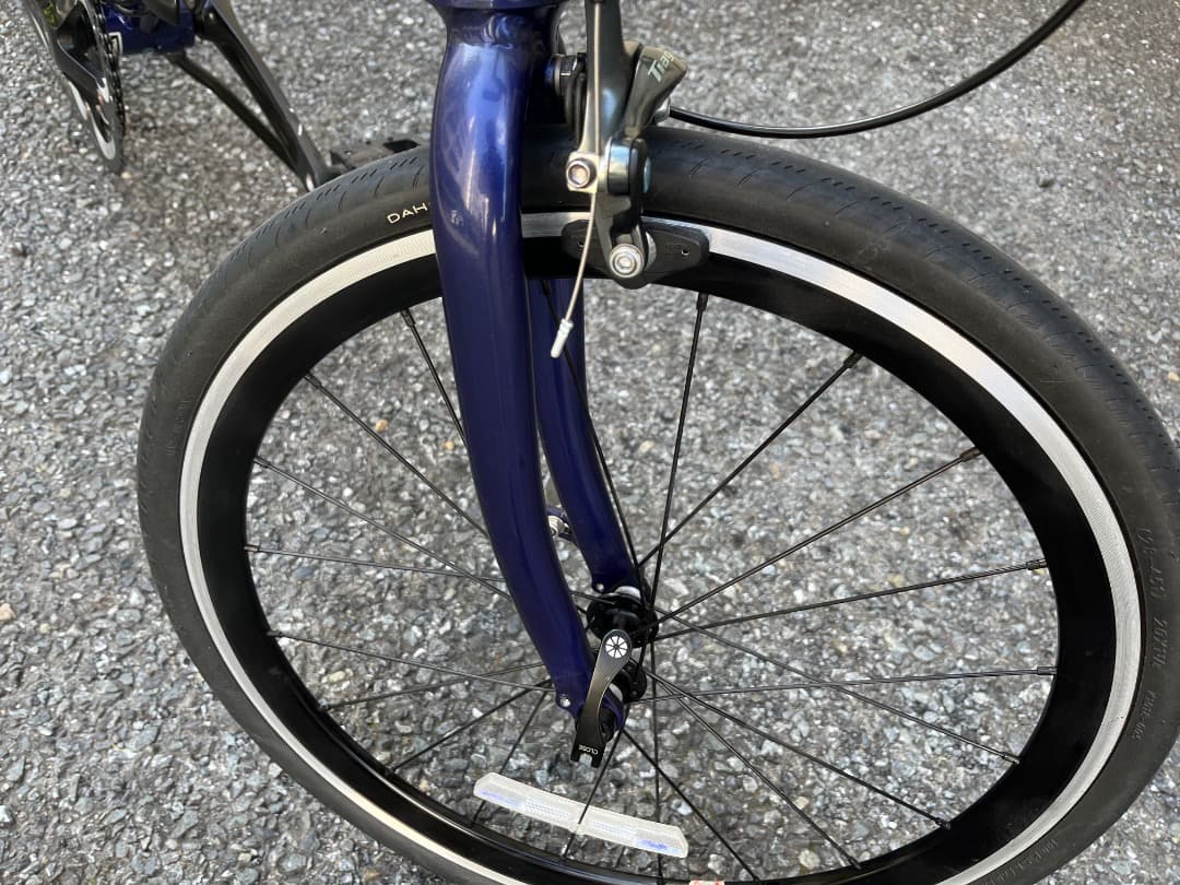 折りたたみ自転車本体　Dahon Visc Pro　2018年　ネイビー　中古
