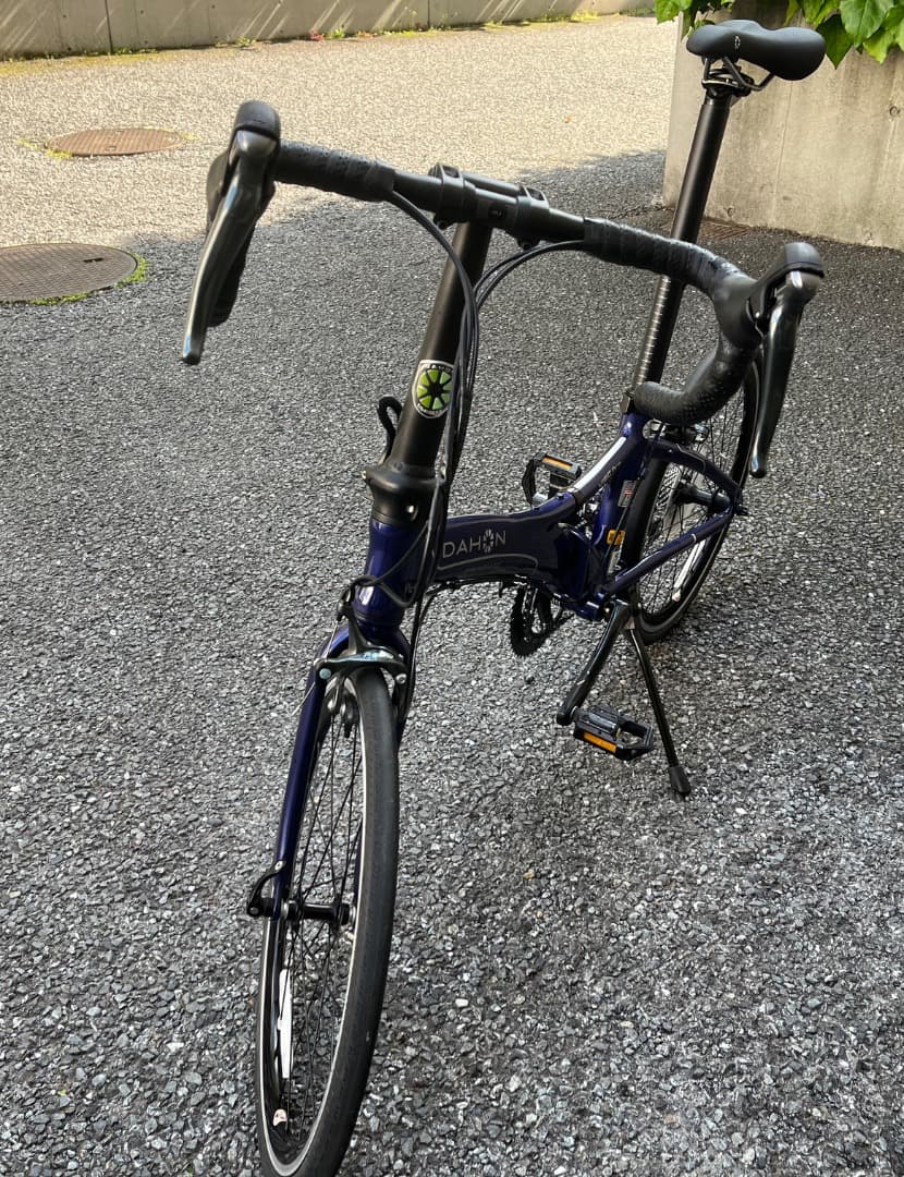 折りたたみ自転車本体　Dahon Visc Pro　2018年　ネイビー　中古