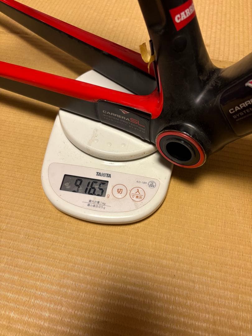 CARRERA SL730 カーボンフレームセット 付属品あり 美品