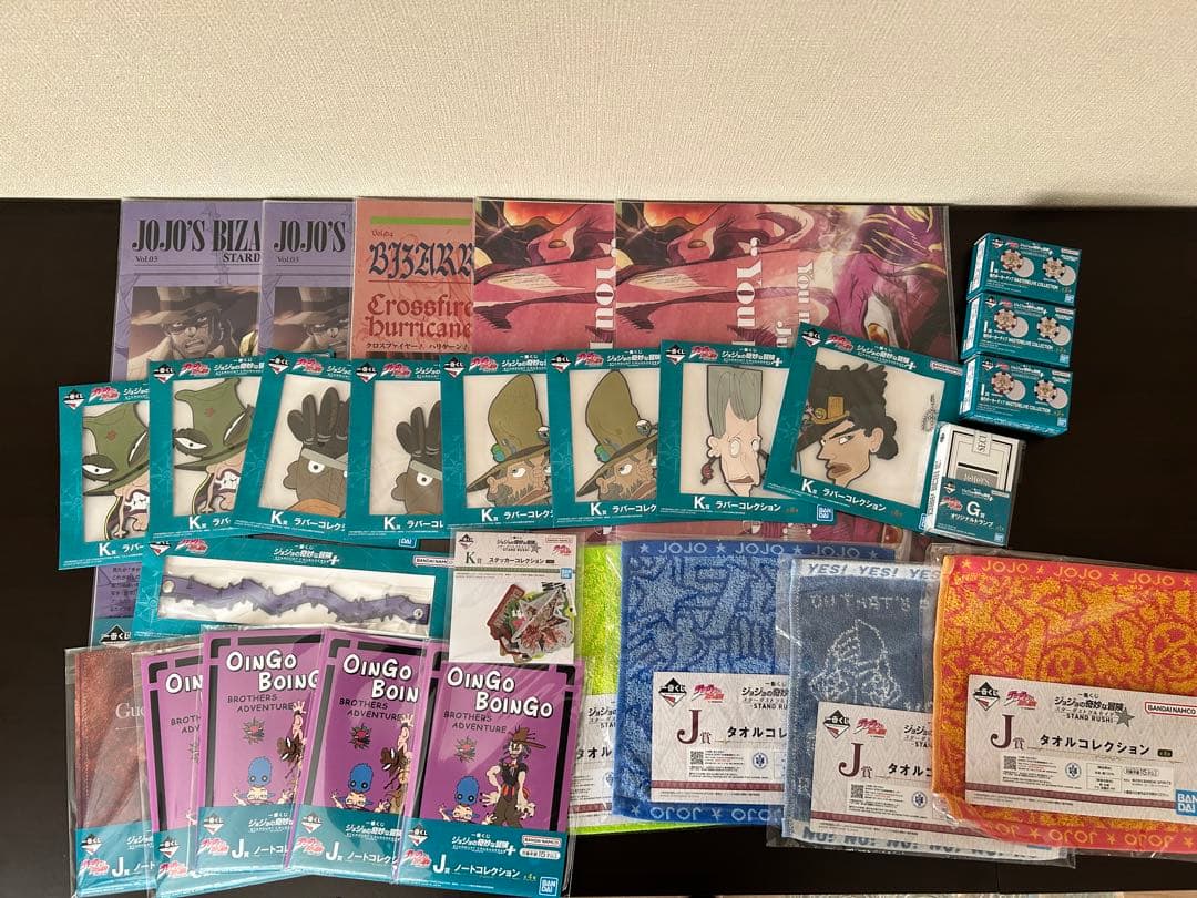 ジョジョ　一番くじ　C賞 DIO F賞 イギー +下位賞29個つき