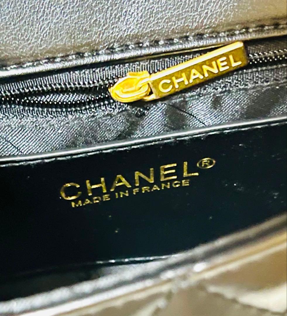 【非売品】CHANELノベルティショルダーバッグ黒　マトラッセ　ココマークVIP