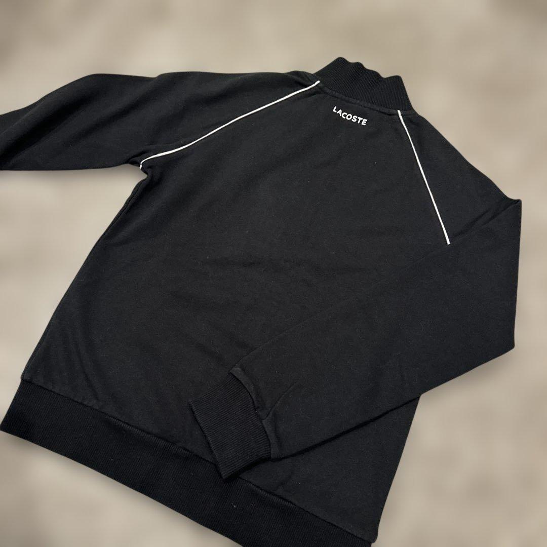 LACOSTE 黒 ジップアップジャケット