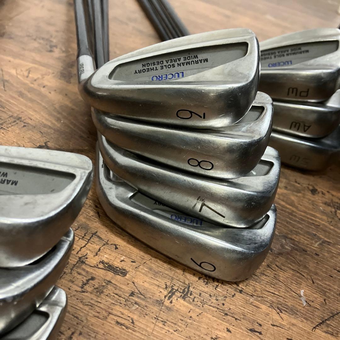 豪華10本セット マルマン LUCERO アイアンセット ゴルフ スポーツ