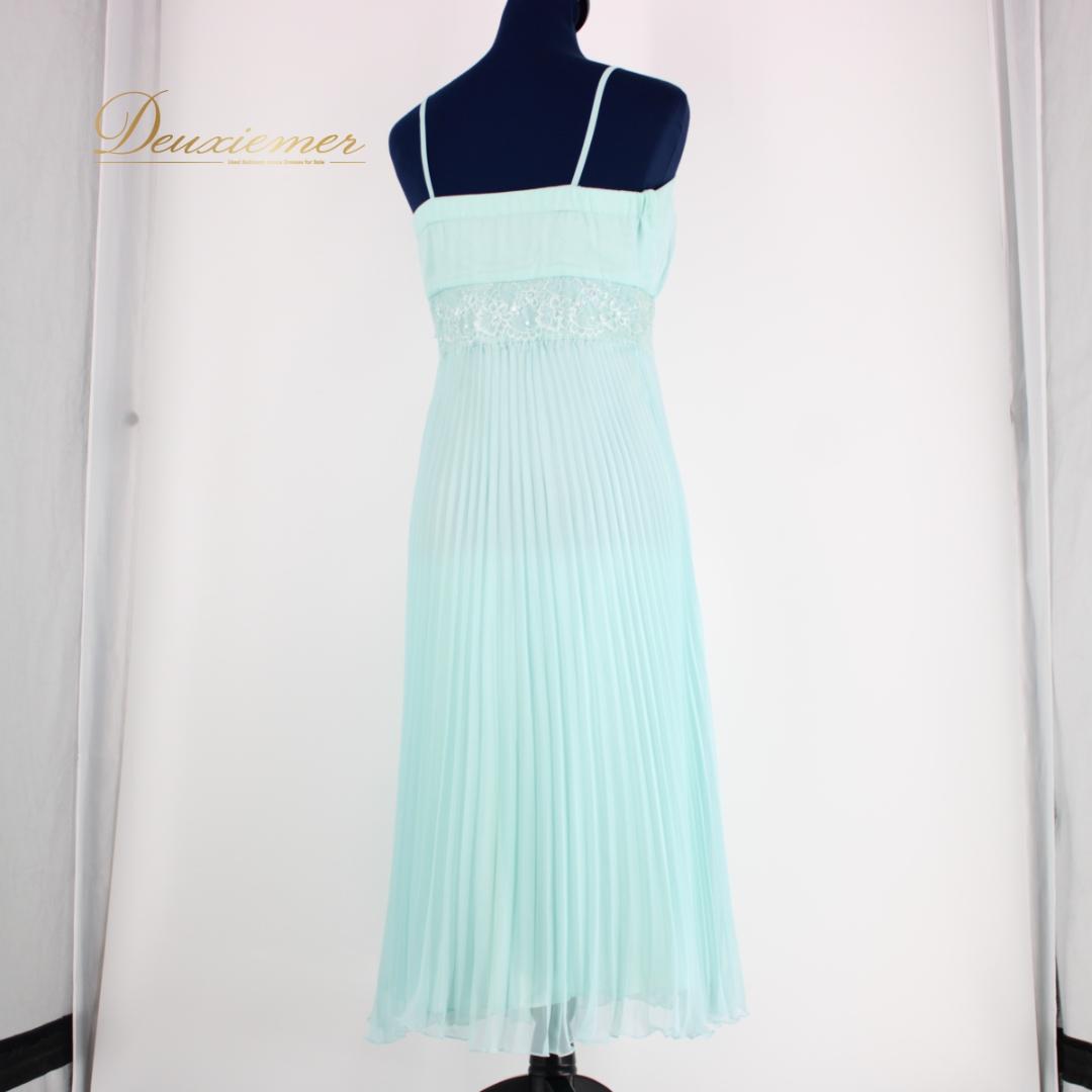 【美品 社交ダンス衣装】ワンピースドレス pinky wolman 水色